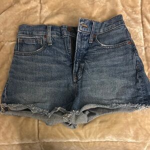 Madewell Denim Blue Women's Shorts